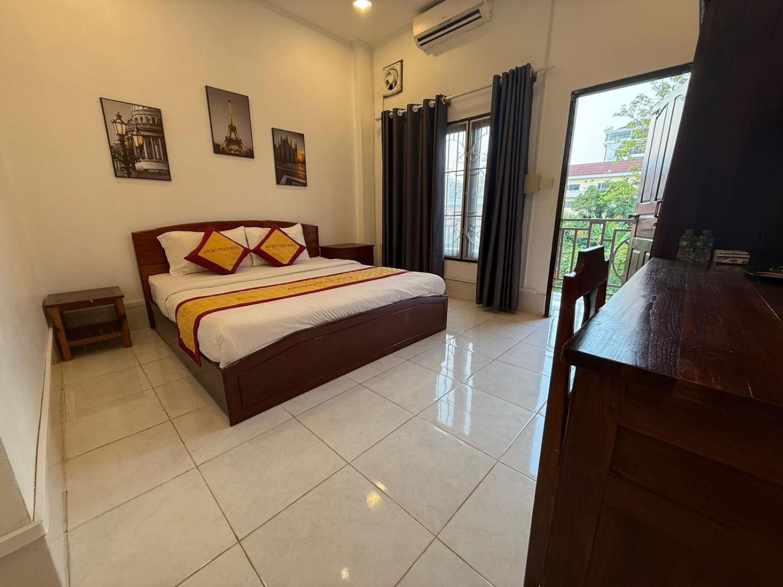 A P S Moutain View Hotel Vang Vieng Exteriör bild